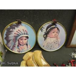 R-308: First Nations Crafting Supplies & Unfinished Items – 1 Lot