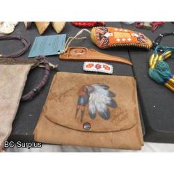 R-308: First Nations Crafting Supplies & Unfinished Items – 1 Lot