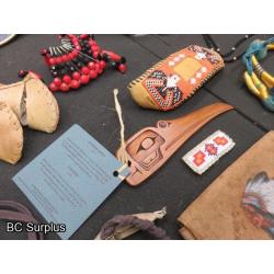 R-308: First Nations Crafting Supplies & Unfinished Items – 1 Lot