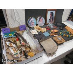 R-308: First Nations Crafting Supplies & Unfinished Items – 1 Lot