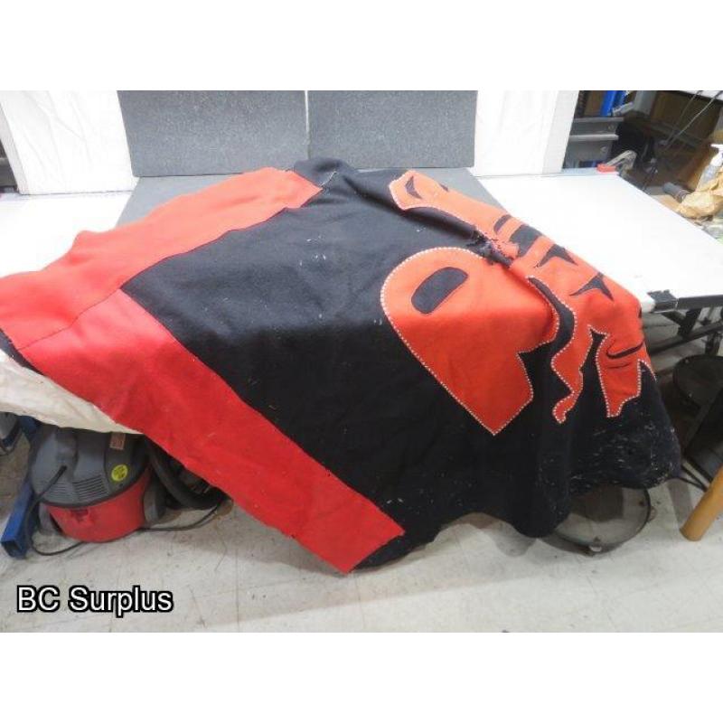 R-309: Thunderbird Dance Cape – Damaged