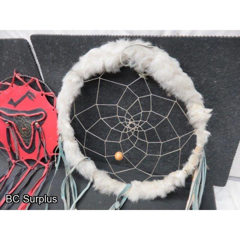 R-291: Vintage First Nations Dream Catchers – 10 Items