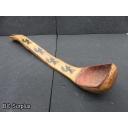 R-319: Lawrence Johnstone Hand Carved Wooden Spoon