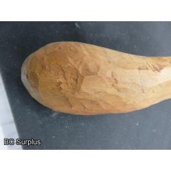 R-320: Lawrence Johnstone Hand Carved Wooden Spoon