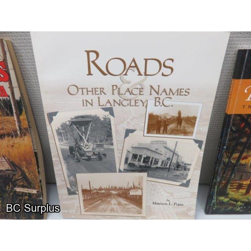 R-328: British Columbia Books and Backcountry Guides – 22 Items