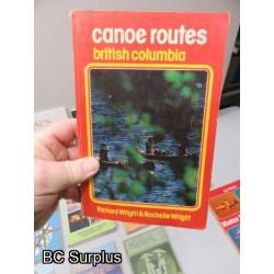 R-328: British Columbia Books and Backcountry Guides – 22 Items