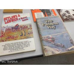 R-329: British Columbia History Books & Stories – 31 Items