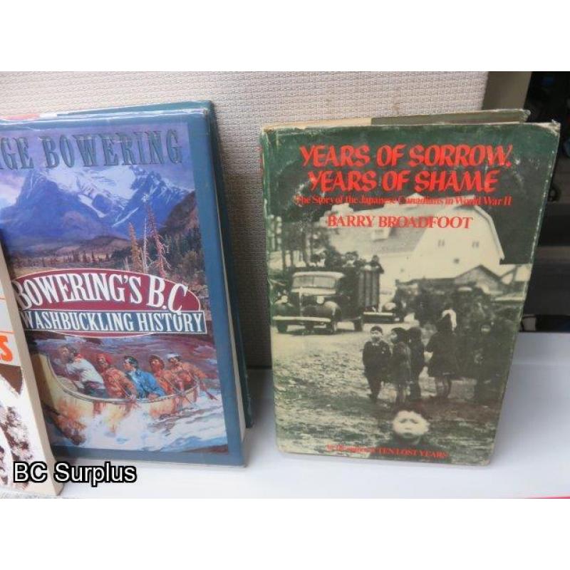 R-329: British Columbia History Books & Stories – 31 Items