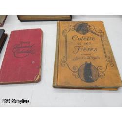 R-330: Antique Books – Oldest from 1862 – 10 Items