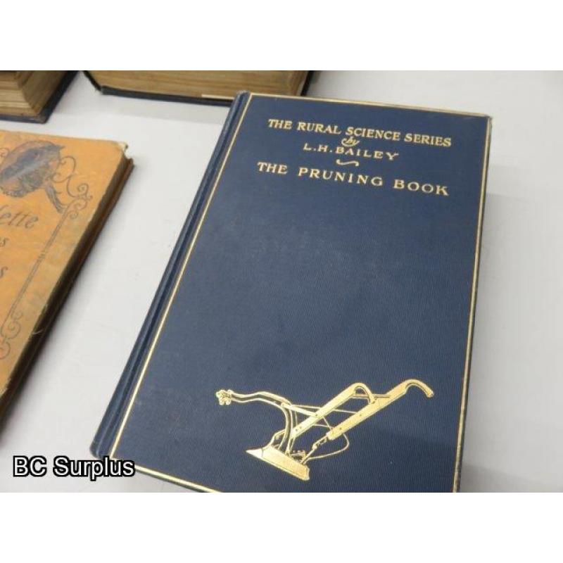 R-330: Antique Books – Oldest from 1862 – 10 Items