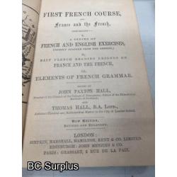 R-330: Antique Books – Oldest from 1862 – 10 Items