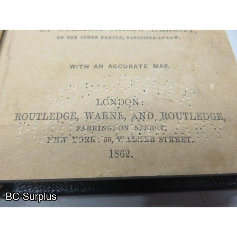 R-330: Antique Books – Oldest from 1862 – 10 Items