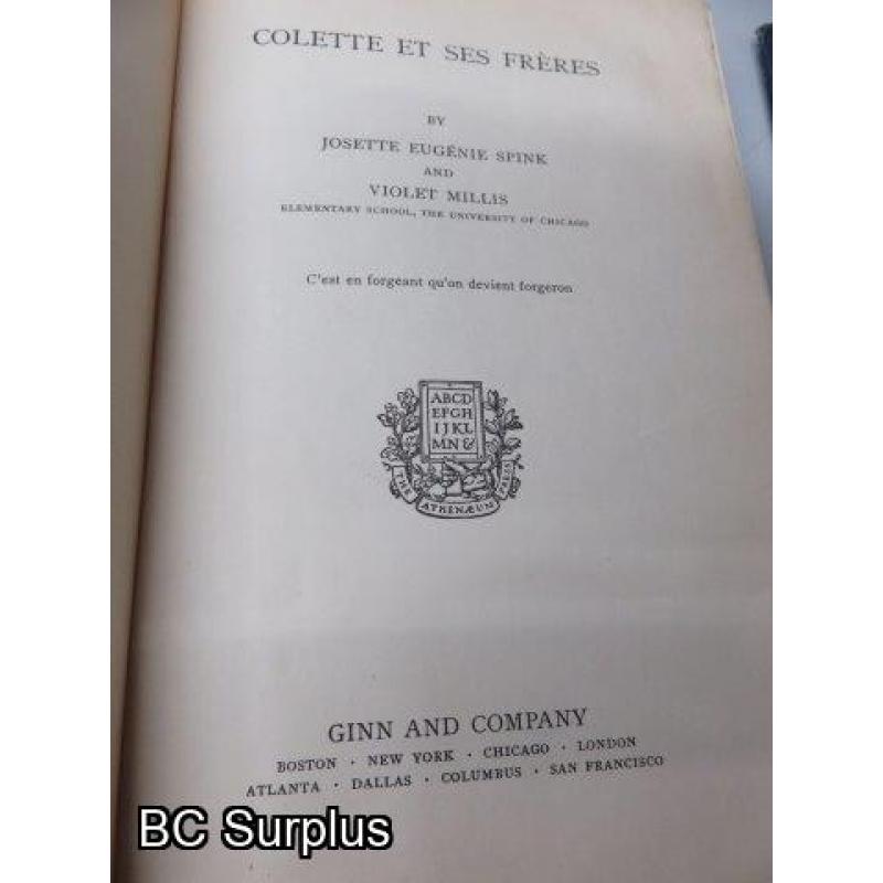 R-330: Antique Books – Oldest from 1862 – 10 Items