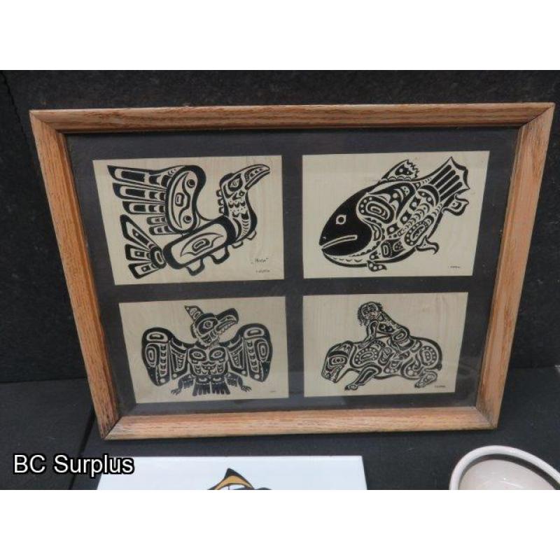 R-316: First Nation Collectibles & Coaster Set – 1 Lot