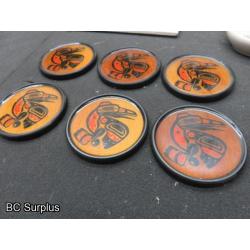 R-316: First Nation Collectibles & Coaster Set – 1 Lot