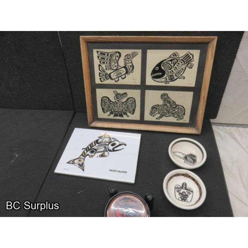 R-316: First Nation Collectibles & Coaster Set – 1 Lot