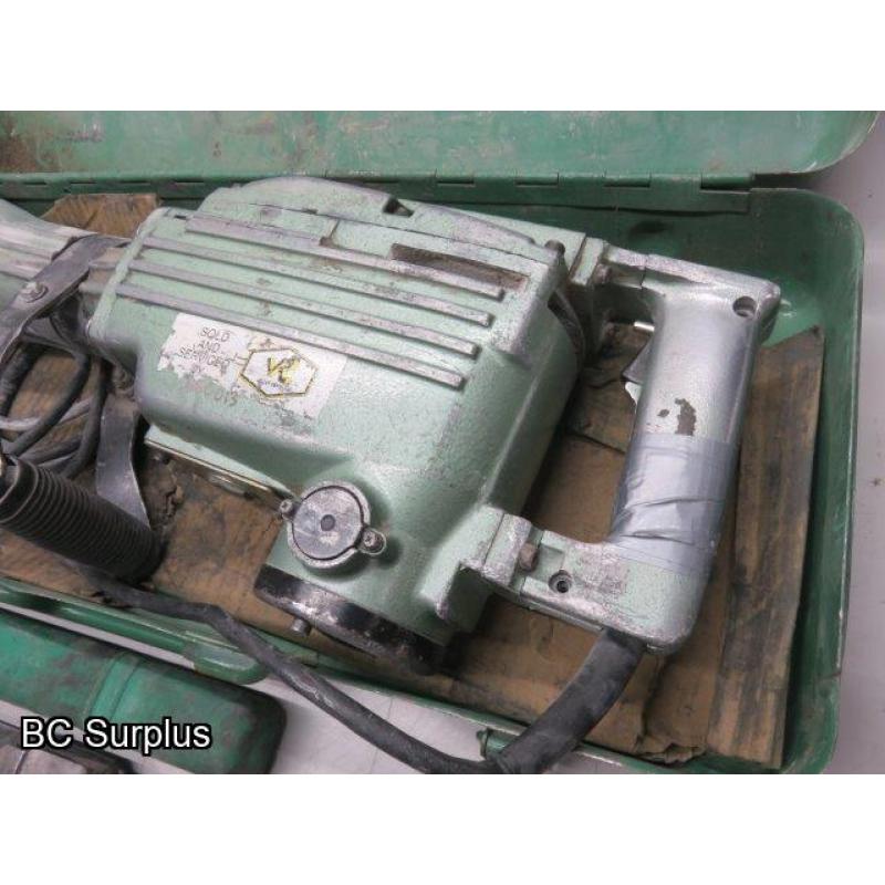 R-362: Hitachi Electric Breaker or Jack Hammer with Case