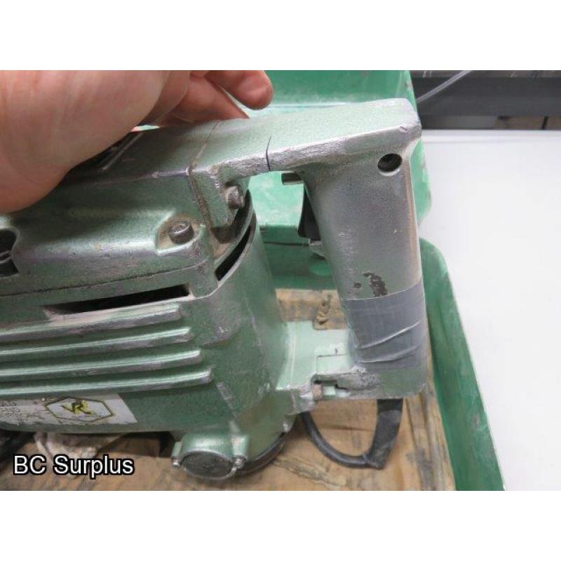 R-362: Hitachi Electric Breaker or Jack Hammer with Case