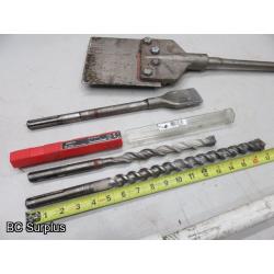 R-363: Hammer Drill Bits – 4 Items