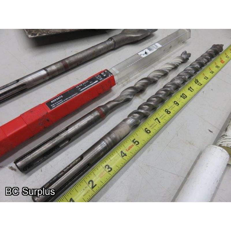 R-363: Hammer Drill Bits – 4 Items