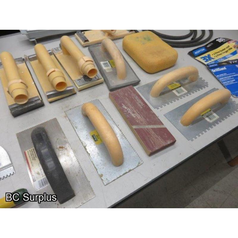 R-366: Drywall and Tile Setting Tools – 1 Lot