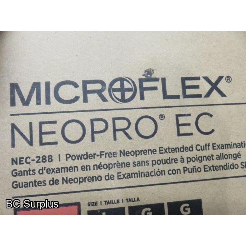 R-379: Microflex NeoPro Neoprene Long Cuff Gloves – Case of 500