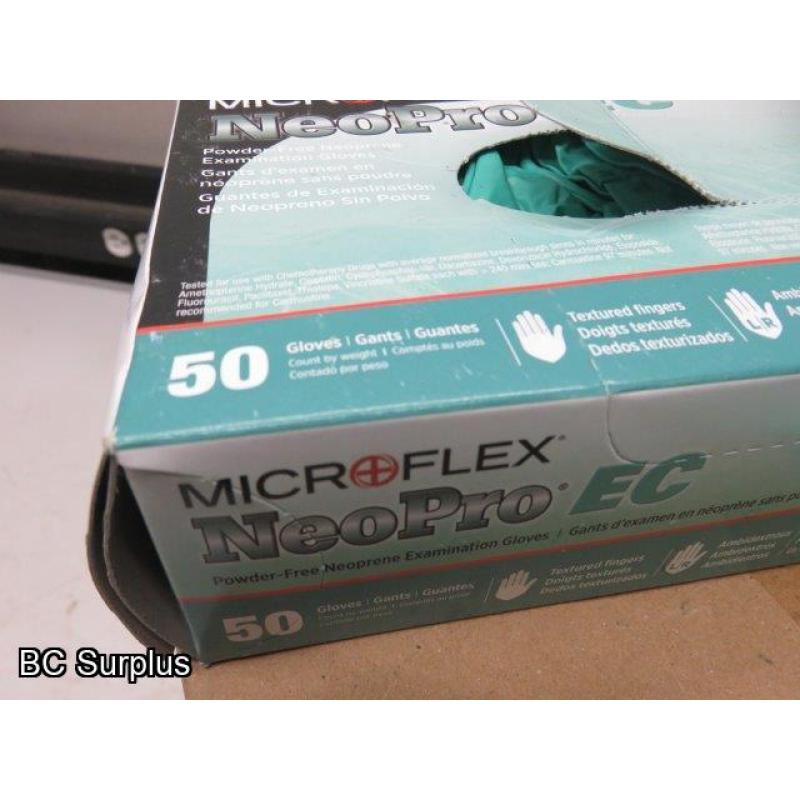 R-379: Microflex NeoPro Neoprene Long Cuff Gloves – Case of 500