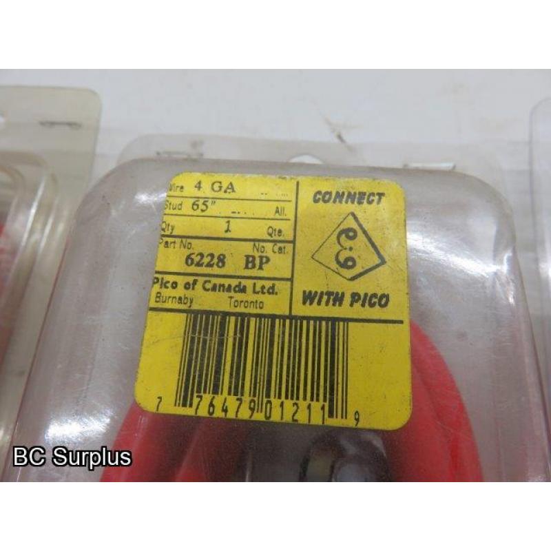 R-384: Battery Cables & Battery Clamps – 1 Lot