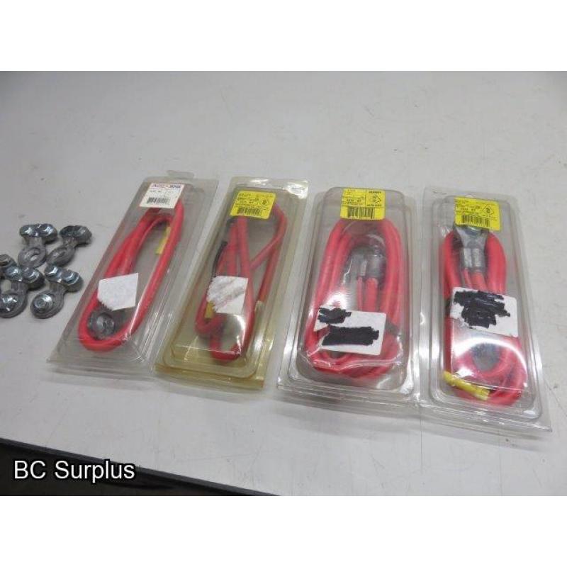 R-384: Battery Cables & Battery Clamps – 1 Lot