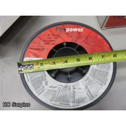 R-387: Fire Power 030 Welding Wire – 2 Rolls – Unused