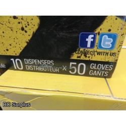 R-403: Grease Monkey HD Nitrile Gloves – 3 Cases – XL & L