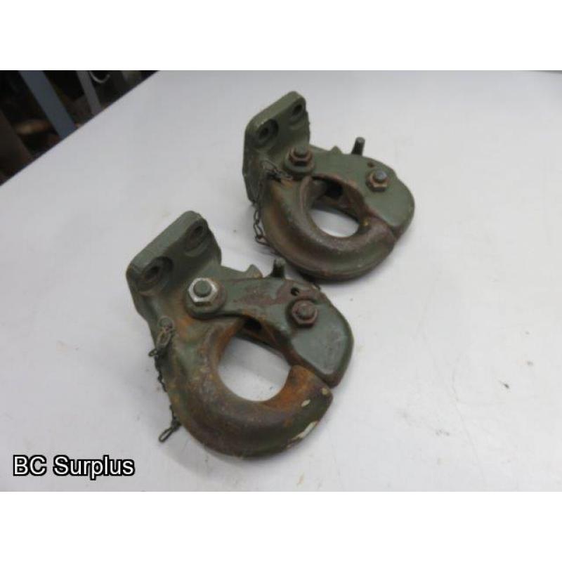 R-355: Military Style Pintle Hitches – Used – 2 Items