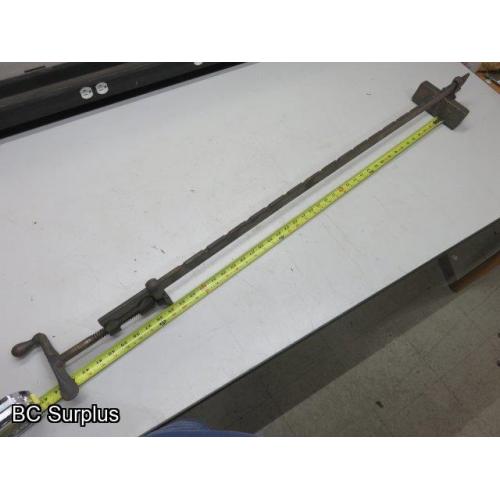 R-418: Vintage 36 inch Bar Clamp