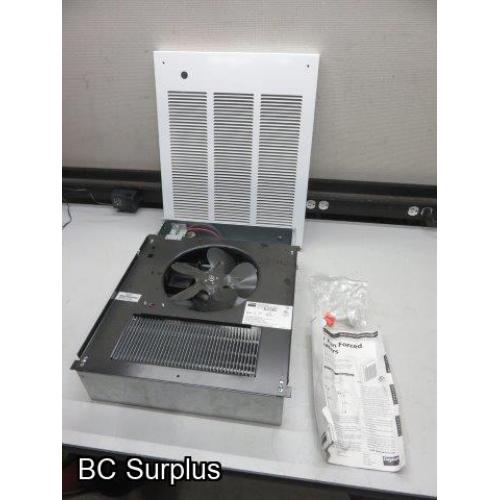 R-421: Dayton 3UG56D Fan Forced Electric Wall Furnace – Unused