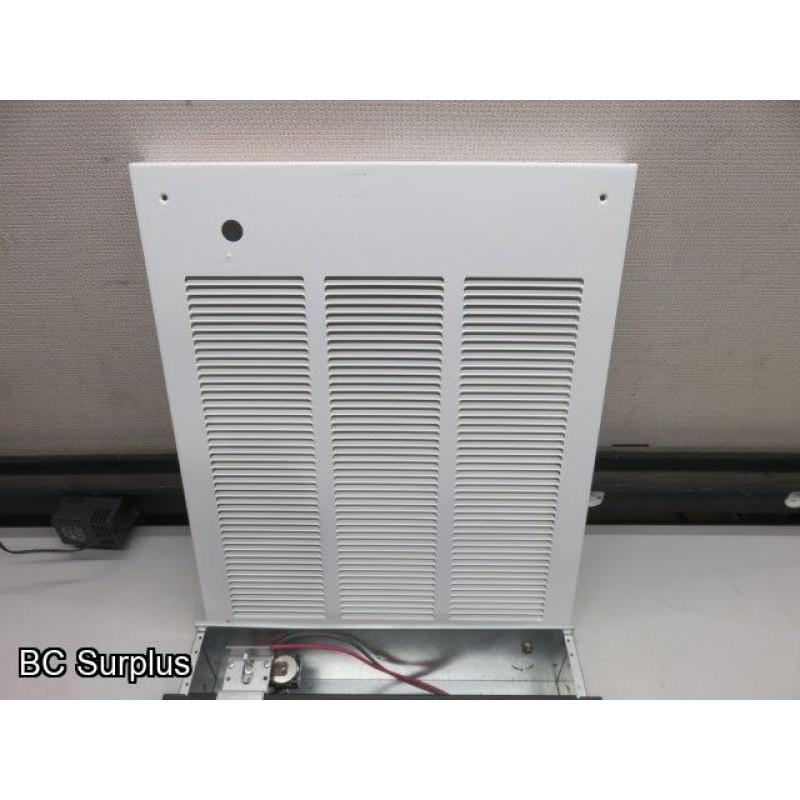 R-421: Dayton 3UG56D Fan Forced Electric Wall Furnace – Unused