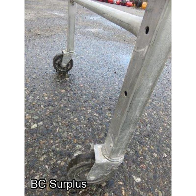 R-426: Rolling Scaffold Set – Galvanized