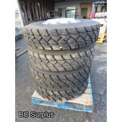 R-439: BFGoodrich 11R22.5 Tires & Aluminium Wheels