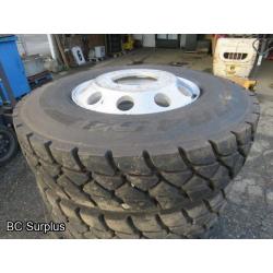 R-439: BFGoodrich 11R22.5 Tires & Aluminium Wheels