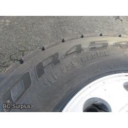 R-439: BFGoodrich 11R22.5 Tires & Aluminium Wheels