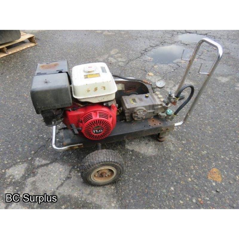 R-427: Landa Honda-Powered Pressure Washer – 11HP