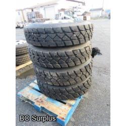 R-439: BFGoodrich 11R22.5 Tires & Aluminium Wheels