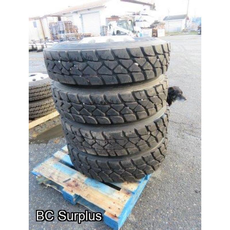 R-439: BFGoodrich 11R22.5 Tires & Aluminium Wheels