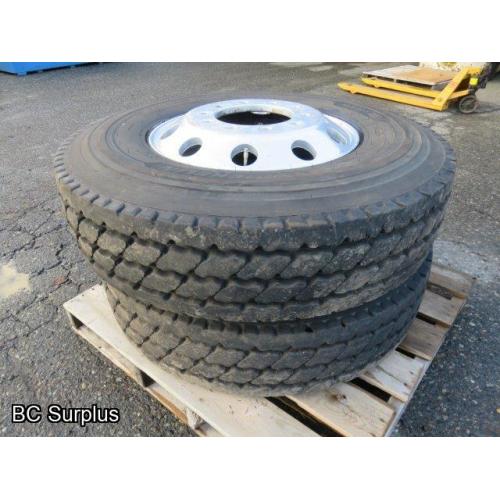 R-440: Michelin 12R225 Tires on Aluminium Wheels