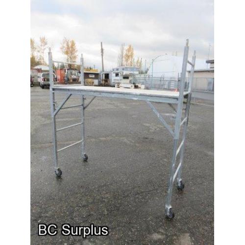 R-426: Rolling Scaffold Set – Galvanized