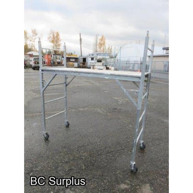 R-426: Rolling Scaffold Set – Galvanized