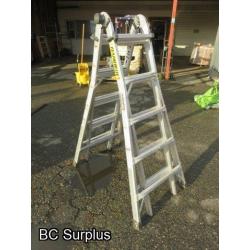 R-431: Featherlite Multi-Function Aluminium Ladder