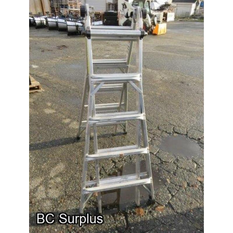 R-431: Featherlite Multi-Function Aluminium Ladder