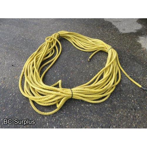 R-432: Heavy Duty Braided Rope – 1 Inch