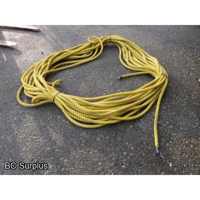 R-432: Heavy Duty Braided Rope – 1 Inch