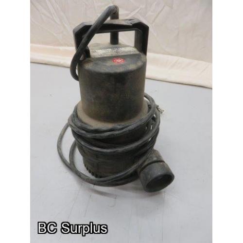 R-465: Little Giant Submersible Pump